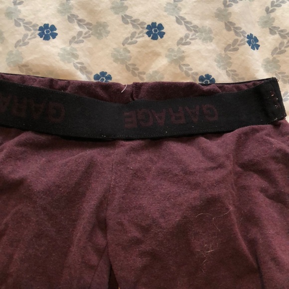 Maroon garage leggings - Picture 2 of 2